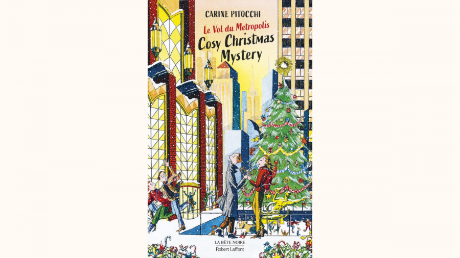 Cover Cosy Christmas Mystery - Le vol du Metropolis de Carine Pitocchi